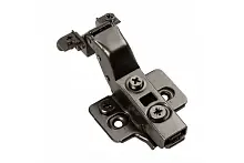 Петля SILENTO PRO ZP-SLCARALU07-3DBEO внутренняя для алюминиевых рамок без пружины с клипом, с ответной планкой H-0, с эксцентриковой регулировкой, без еврошурупа, черная — купить оптом и в розницу в интернет магазине GTV-Meridian.